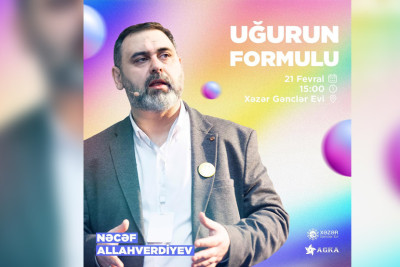 "Xəzər Gənclər Evi"ndə təlimçi Nəcəf Allahverdiyevlə görüş keçiriləcək