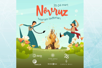 Mall-lar Novruz bayramı ab-havası ilə öz qonaqlarına yaddaqalan saatlar yaşadacaq
