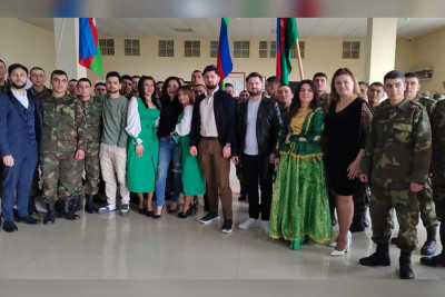 Bakıda hərbi hissədə Novruz bayramı konserti keçirilib