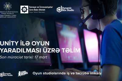 Paytaxtda “Unity ilə oyun yaradılması” adlı təlim keçiriləcək