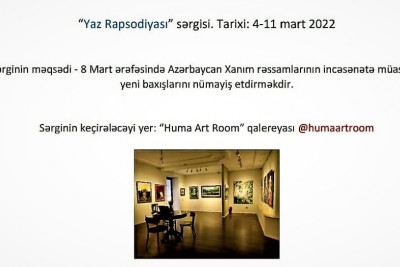 Paytaxtda Beynəlxalq Qadınlar Gününə həsr olunmuş sərgi keçiriləcək