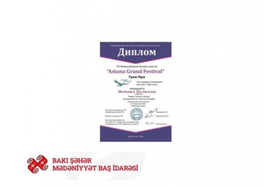 Paytaxtın balaca musiqiçiləri beynəlxalq müsabiqədə yüksək nəticə göstəriblər