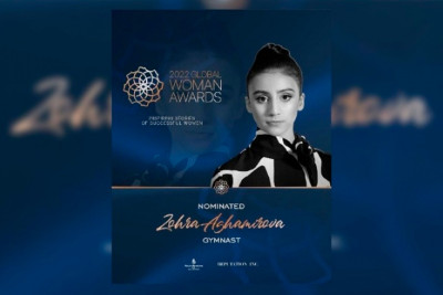Gimnast Zöhra Ağamirova “Global Woman Summit”-də mükafata layiq görülüb