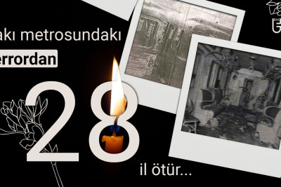 “20 Yanvar” metro stansiyasında törədilmiş terror aktından 28 il ötür