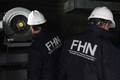 FHN Yasamalda 16 mərtəbəli yeni tikilidə liftlərə baxış keçirib