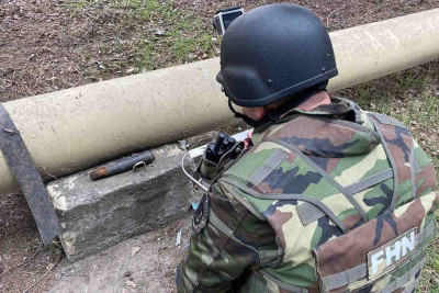 Bakıda daha bir ərazidə silah-sursat aşkar olunub