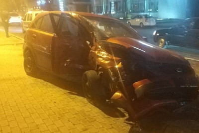 Nizami rayonunda iki avtomobil toqquşub