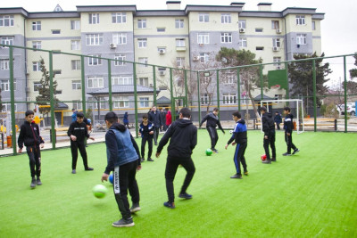 Xəzər: Binə qəsəbəsinin növbəti məhəlləsi əsaslı təmir olunub