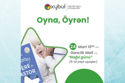 Bakıda 5-10 yaşlı uşaqlar üçün “Nağıl günü” keçiriləcək