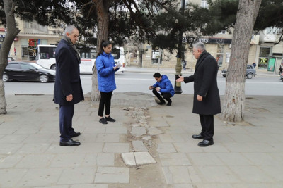 Bakı küçələrində monitorinqlər keçirilib