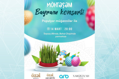 Bakının mərkəzində musiqili konsert təşkil olunacaq