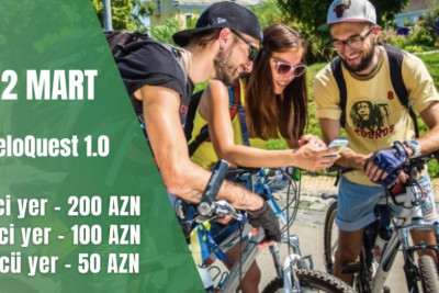 Bakıda Velosiped sevərlər üçün kvest keçiriləcək