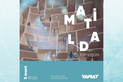 Azərbaycan Rəngkarlığı Muzeyinin binasında ingilis dilində "Matilda" adlı tamaşa göstərilib