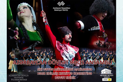 Heydər Əliyev Sarayında xeyriyyə konserti baş tutacaq