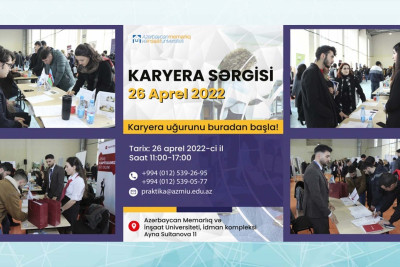 Bakıda 200-dən çox iş yeri təklifinin yer alacağı karyera sərgisi keçiriləcək