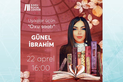 Bakı Kitab Mərkəzində uşaqlar üçün növbəti “Oxu saatı” baş tutacaq