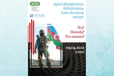 Aprel döyüşlərinin ildönümünə həsr edilmiş onlayn oyun keçiriləcək