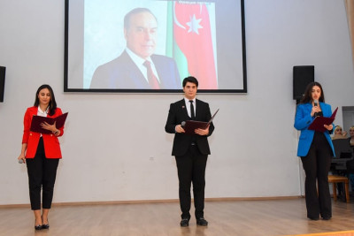 Dillər Universiteti Ümummilli Lider Heydər Əliyevə həsr olunmuş inşa müsabiqəsinə start verib