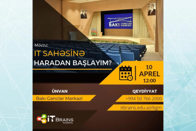 Bakı Gənclər Mərkəzi daha bir seminar keçirəcək