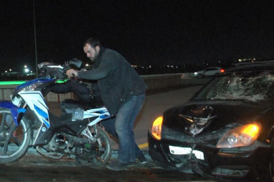 Sabunçu rayonunda motosikletçi qəzada dünyasını dəyişib