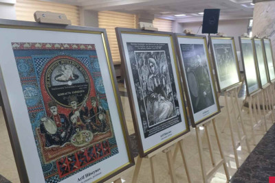 Bakı Slavyan Universitetində Arif Hüseynovun sərgisi keçirilir