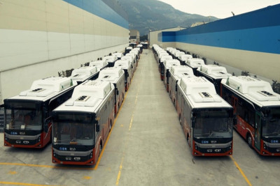 Bakıda Türkiyədən gətirilən sərnişin avtobuslarının sayı artıb