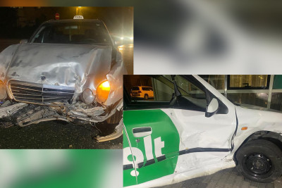 Xətai rayonunda “AzSamand” markalı avtomobil qəza törədib