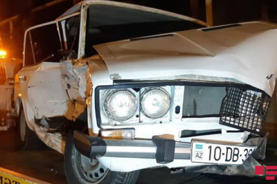 Nəsimi rayonunda üç avtomobil toqquşub