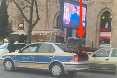 Nəsimi: BNA-nın avtomobili cərimə yazılmasın deyə “baqaj”ı açıq qoydu
