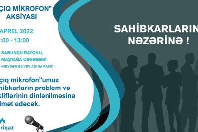 “Azəriqaz” İB-nin keçirəcəyi növbəti açıq mikrofonun məkanı açıqlanıb