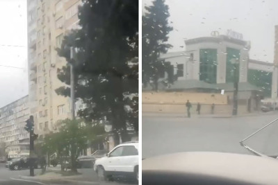 Binəqədi rayonunda işləməyən işıqfor sürücülər üçün təhlükə yaradır