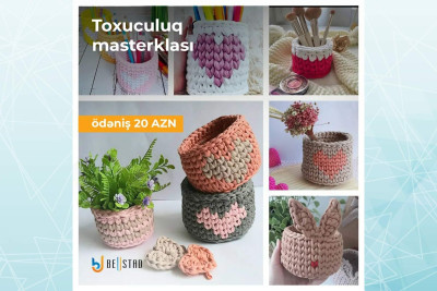 Bakıda toxuculuq üzrə hər kəsin iştirak edə biləcəyi master-klas keçiriləcək
