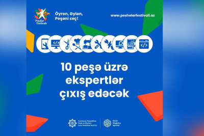 Dənizkənarı Milli Parkda Peşələr Festivalı keçiriləcək