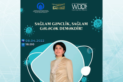 Bakıda “Sağlam Gənclər, sağlam gələcək deməkdir” devizi altında maarifləndirici tədbir keçiriləcək