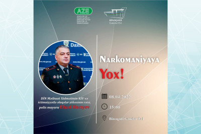 Binəqədidə polis mayoru Elşad Hacıyevin iştirakı ilə seminar baş tutacaq