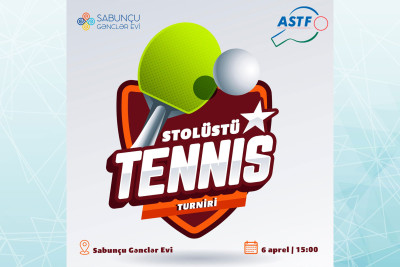 Sabunçu Gənclər Evində Stolüstü Tennis Turniri keçiriləcək