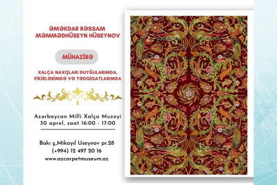 Xalça muzeyində mühazirə baş tutacaq