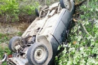 Salyanda Bakı sakininin avtomobili qəzaya uğrayıb: ölən var