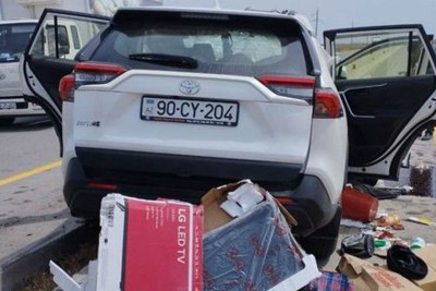 Kürdəmirdə faciəvi yol qəzası: Bakı sakinləri olan ər və arvad yerindəcə keçinib