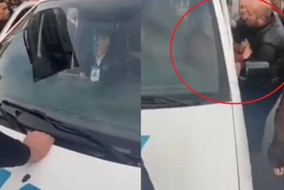 Bakıda çəkiliş etməyə gələn jurnalistlər ilə satıcılar arasında insident yaşanıb