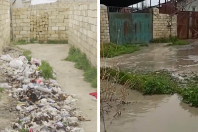 Sulutəpə sakinləri yollardan və antisanitariyadan narazıdır: qurumlar açıqlama verib