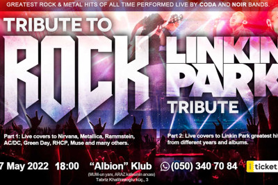 Bakıda 2 hissədən ibarət böyük rok konserti keçiriləcək