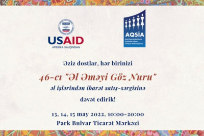 “Park Bulvar”da “Əl əməyi göz nuru” adlı sərgi təşkil olunub