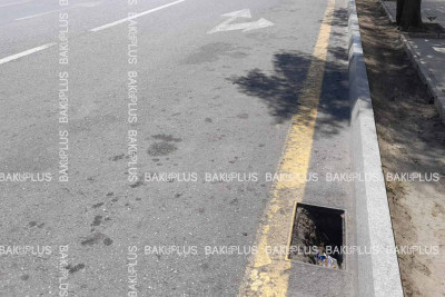Bakıda kanalizasiya quyularının qapaqları və yağış barmaqlıqları oğurlanır