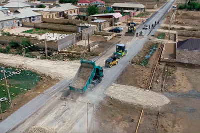 Qaradağ: Qobustan qəsəbəsində 5 küçə yenidən qurulub