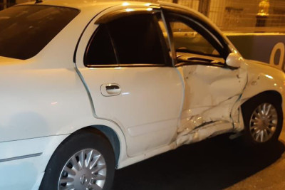 Səbail rayonunda yol qəzası baş verib: xəsarət alan var