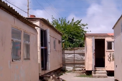 Sabunçu rayonunda məktəb vaqonlardan ibarətdir