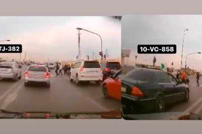 Bakıda 2 avtomobil 300 manat - 8 ballıq qayda pozdu