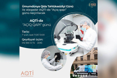 Qida Təhlükəszliyi Agentliyinin “açıq qapı” layihəsi davam edir