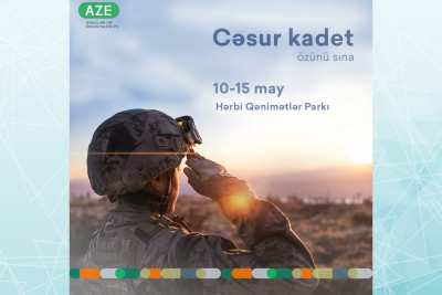 Bakıda hər kəsin iştirak edə biləcəyi hərbi tədbir keçiriləcək